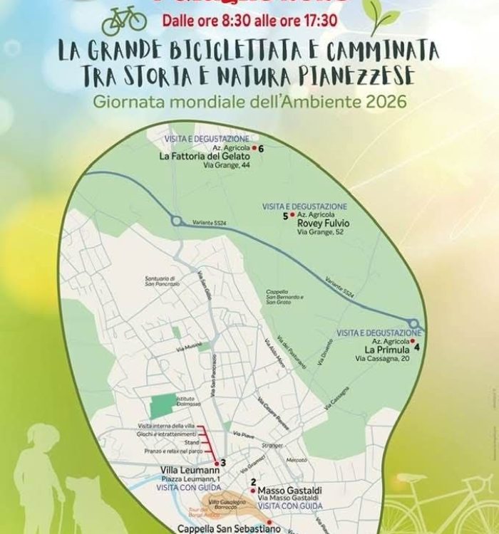 La grande biciclettata e camminata tra storia e natura pianezzese
